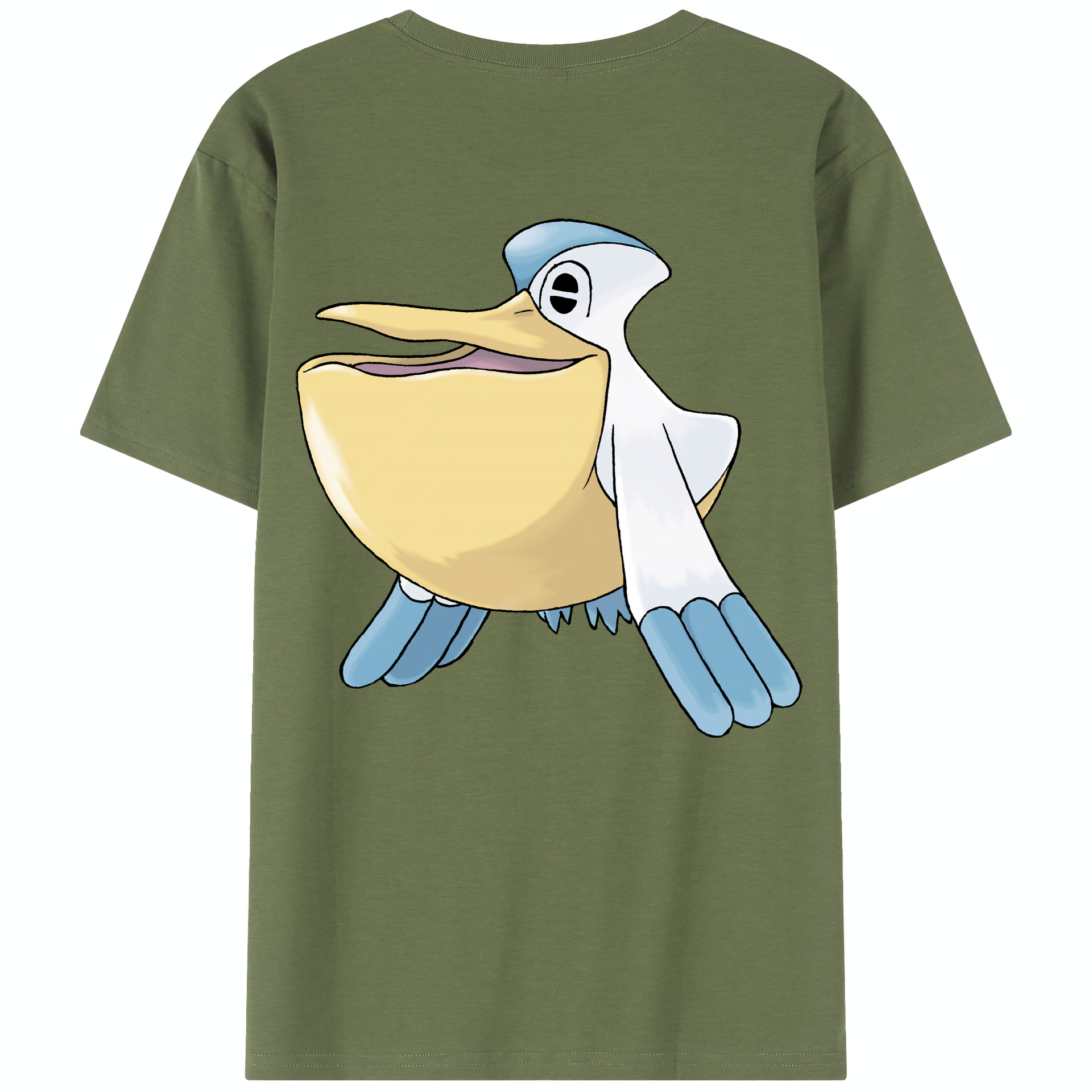 （画像用） ポケットモンスター Pokémon 綿100％半袖Tシャツ（背面プリント）